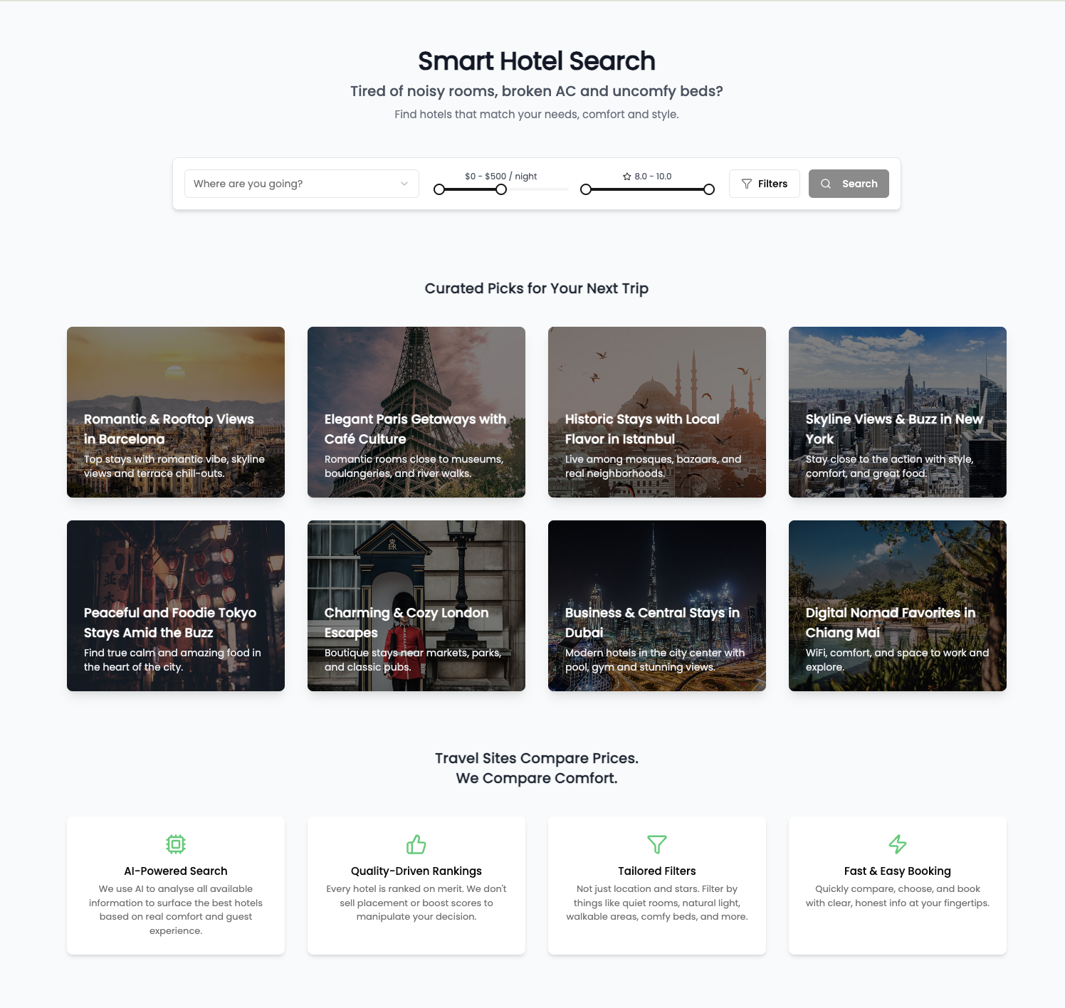 OKSTAYS: Smart Hotel Search media 1