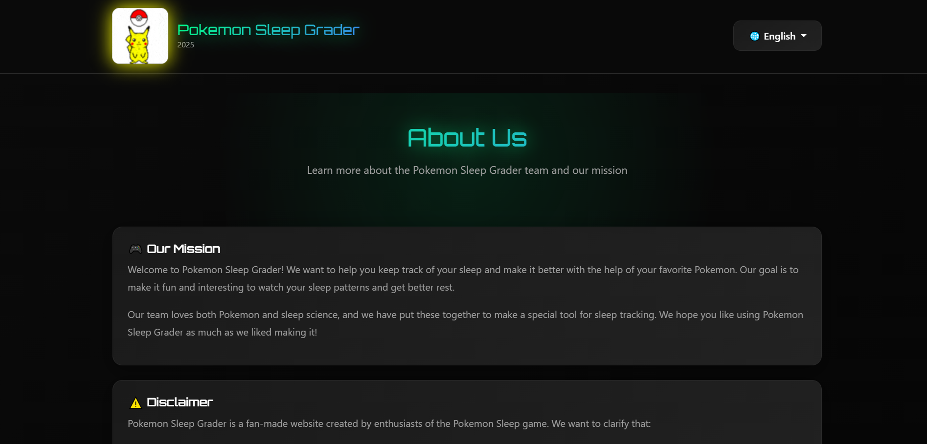 Pokemon Sleep Grader v2 | Pokemon Sleep gallery image