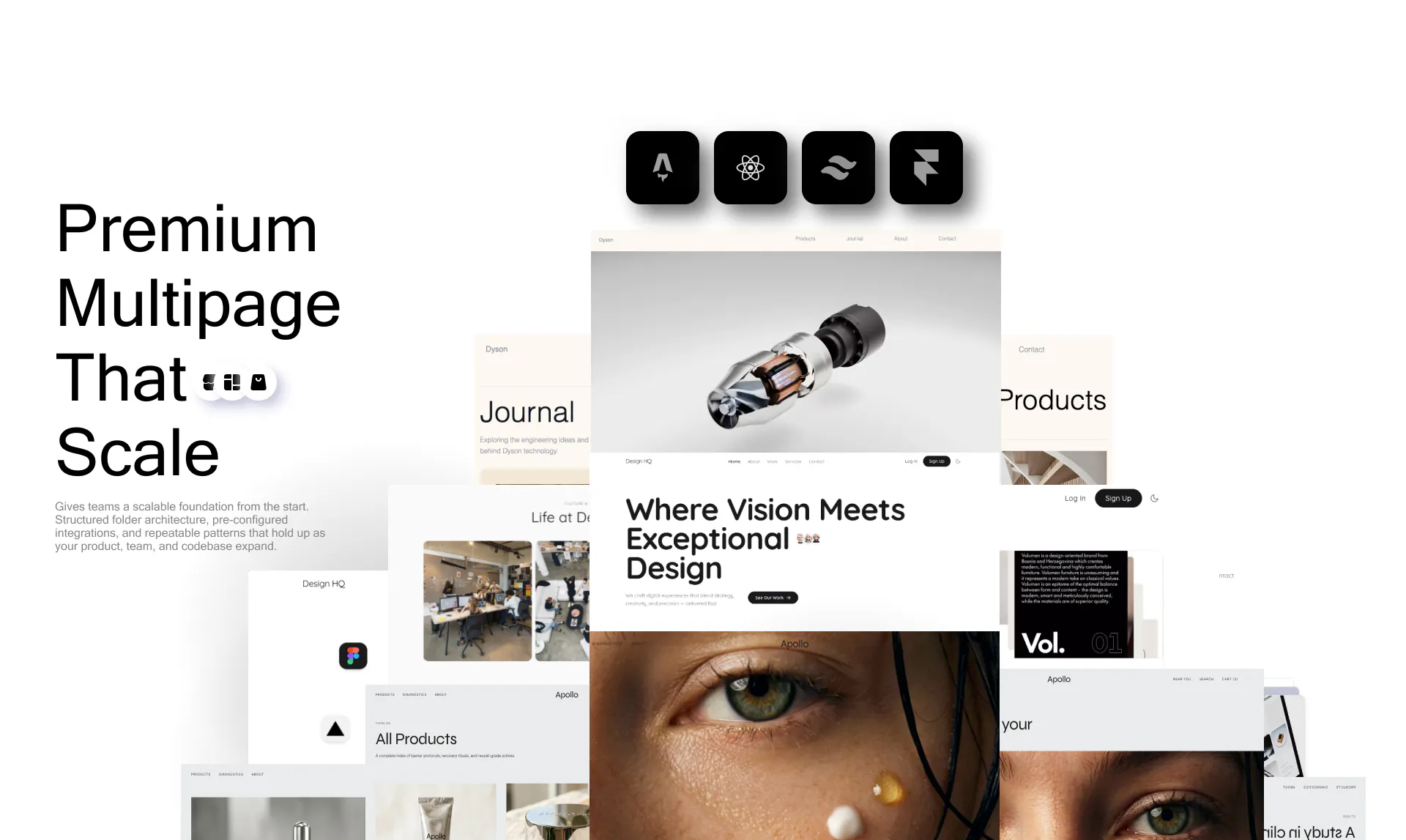 The Best Astro Website Templates gallery image