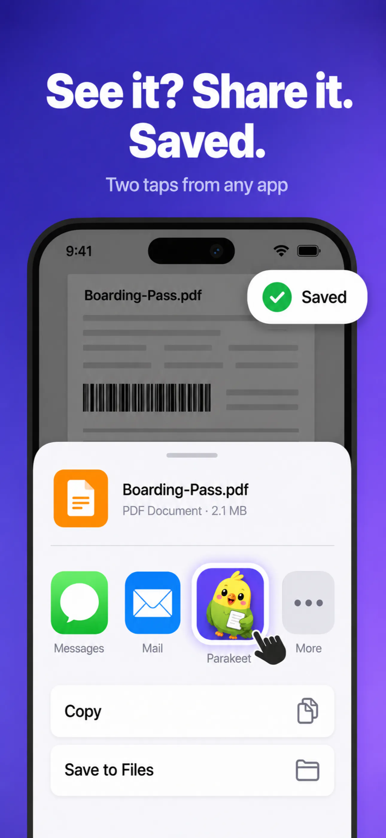 Parakeet: Clipboard & Files gallery image