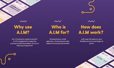 Airtable Invoice Maker gallery image