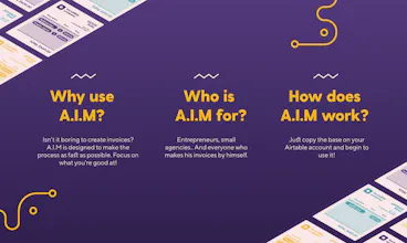Airtable Invoice Maker gallery image
