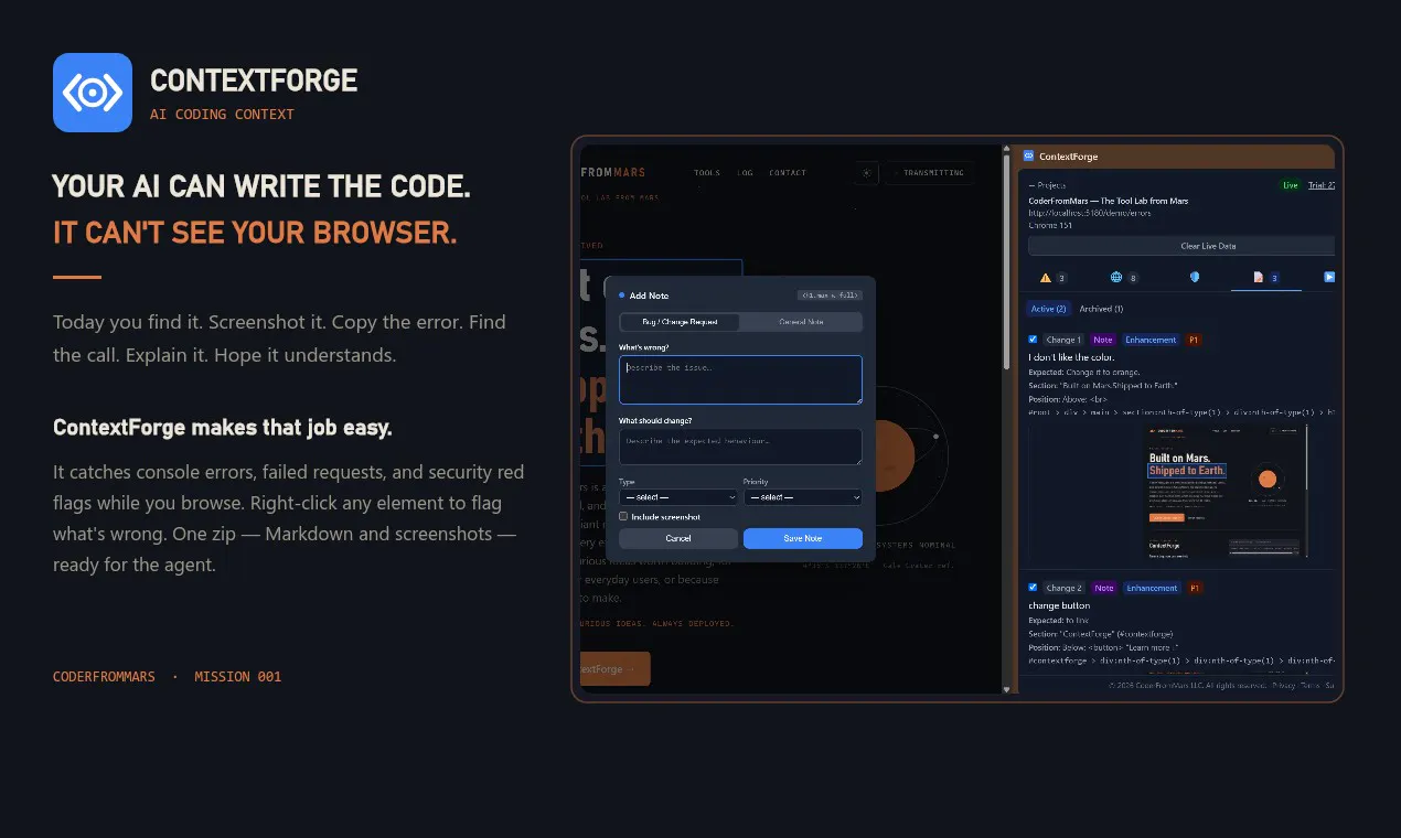 ContextForge → AI Coding Context gallery image