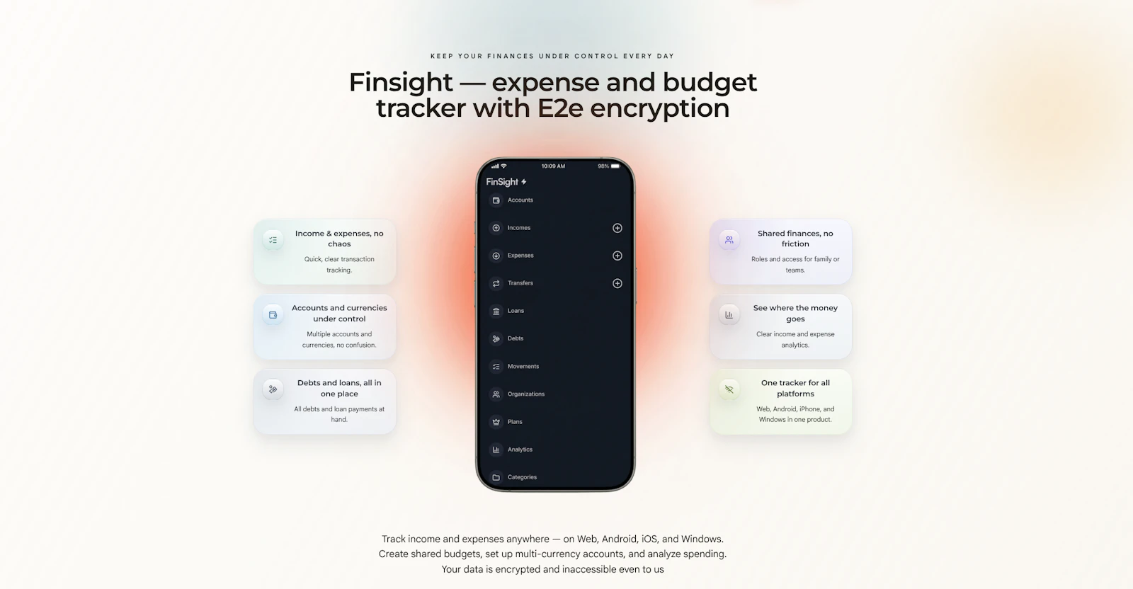 Finsight screenshot 2