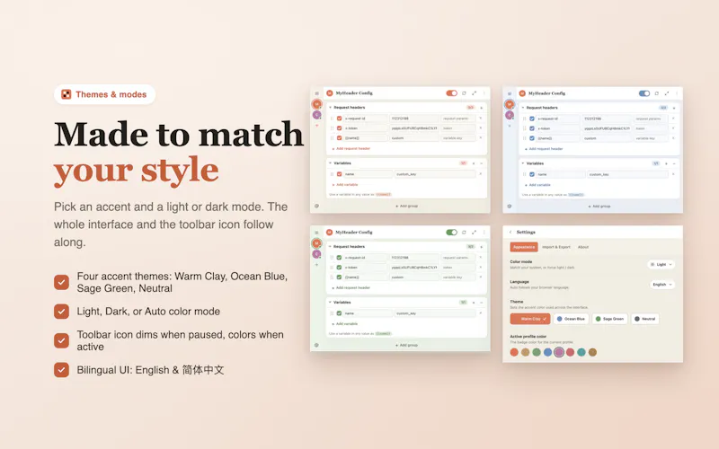 Header Kit screenshot 2