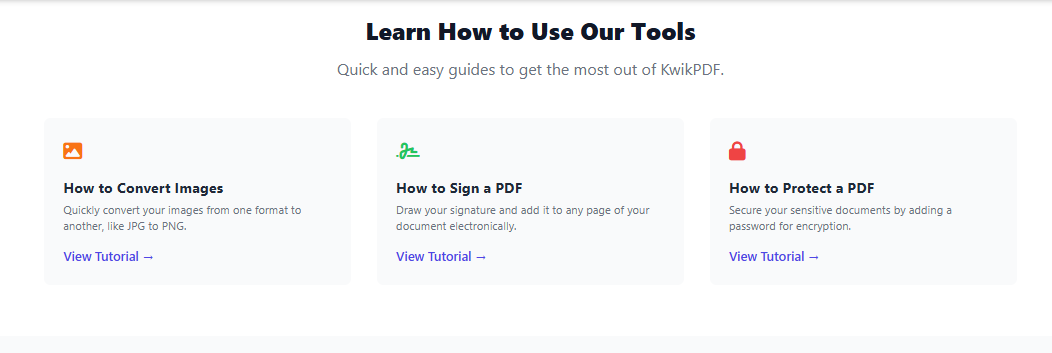 kwikpdf - 로컬 PDF 툴킷 미디어 3