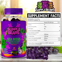 Elderberry Sea Moss Gummies gallery image