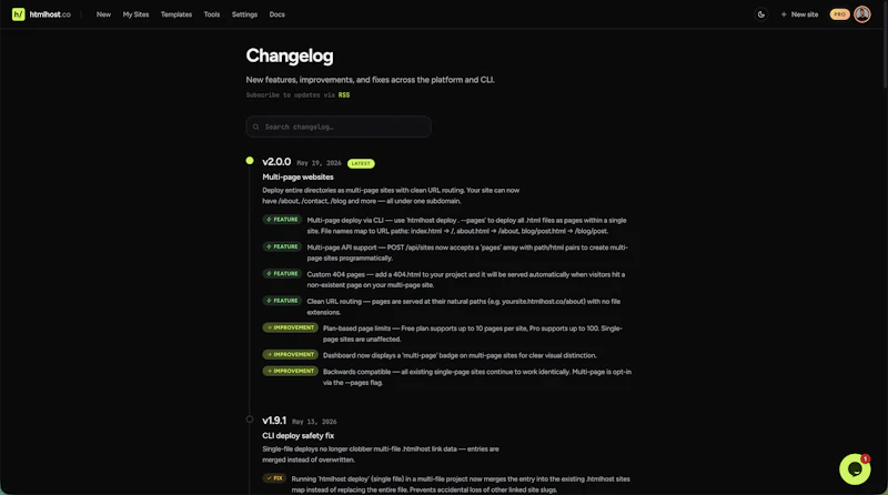 htmlhost.co screenshot 7