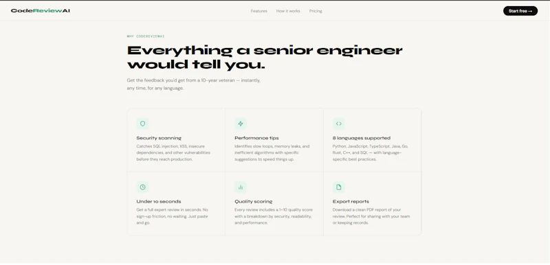 CodeCare AI screenshot 2