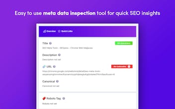 🚀 SEO Meta Tools - Google SEO Extension gallery image