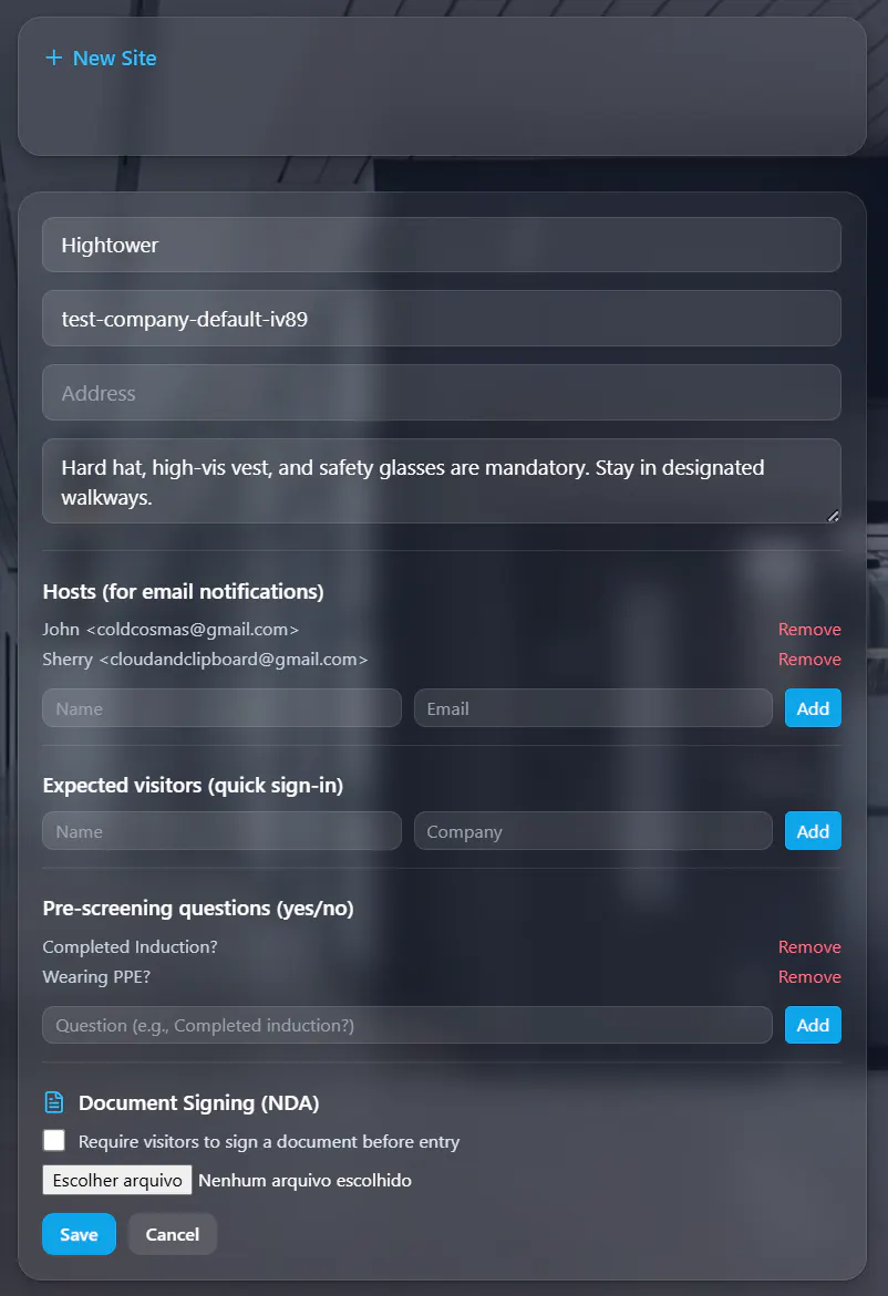 SiteSafe gallery image