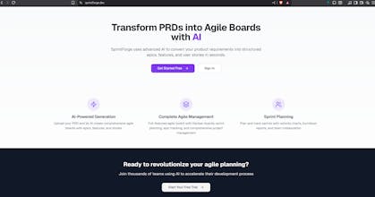 SprintForge gallery image