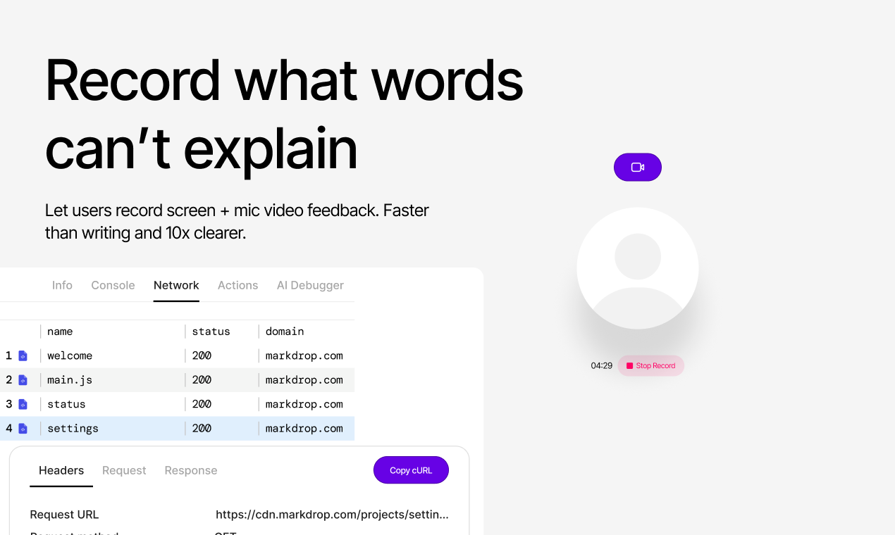 Markdrop gallery image