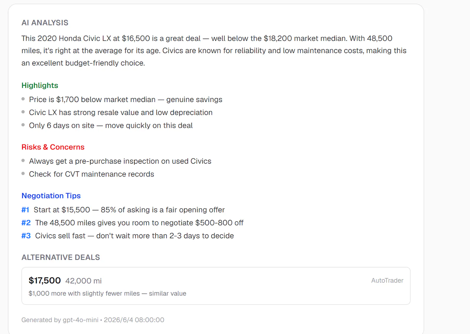 SmartCarAgent screenshot 5