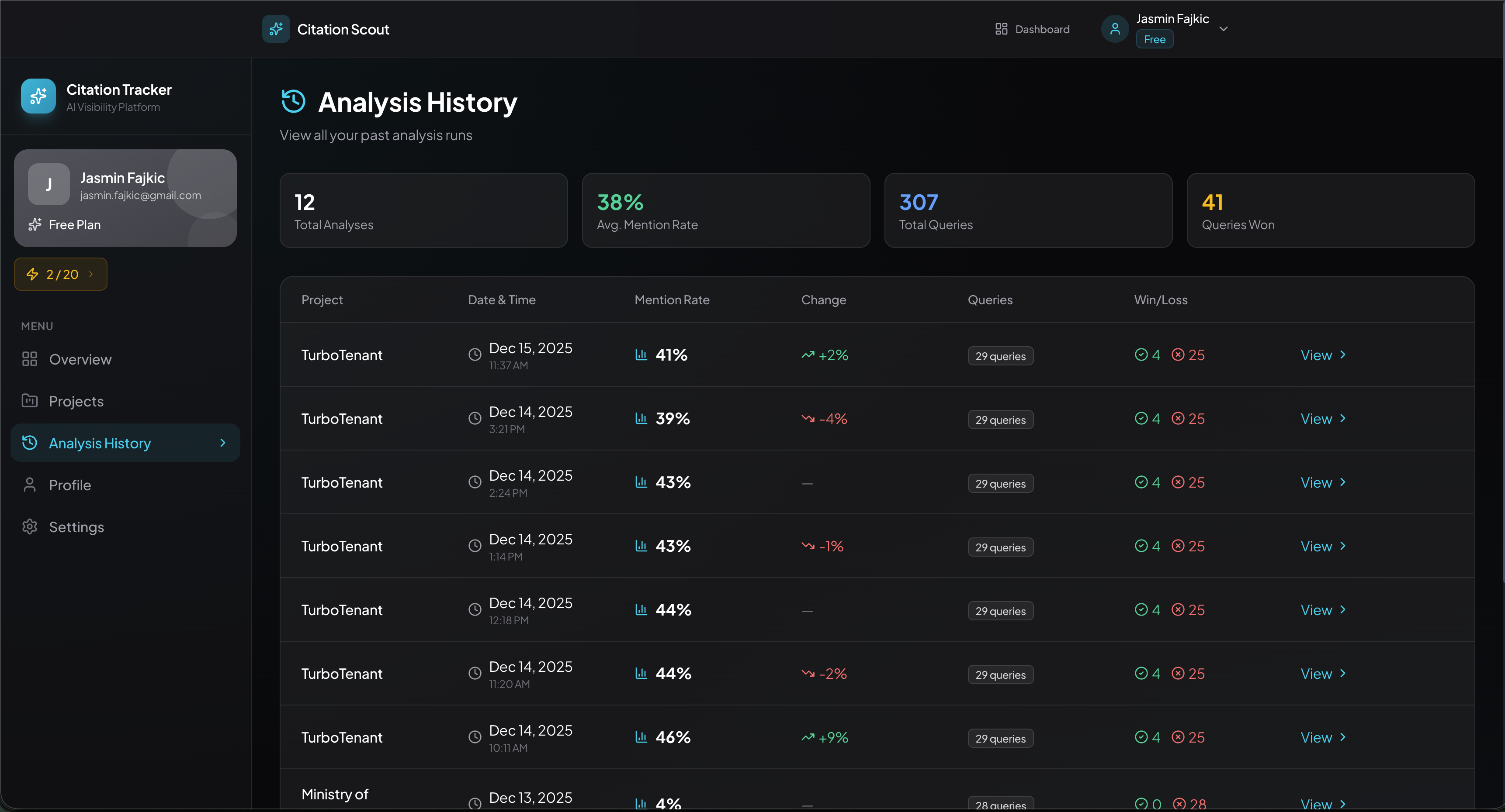 Citation Scout - Screenshot 3 showing product features and functionality