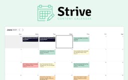Strive Content Calendar media 1
