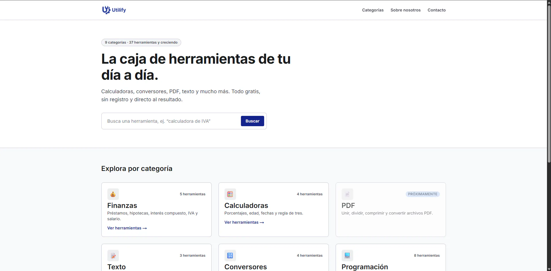 Utilify - Herramientas online gratuitas gallery image