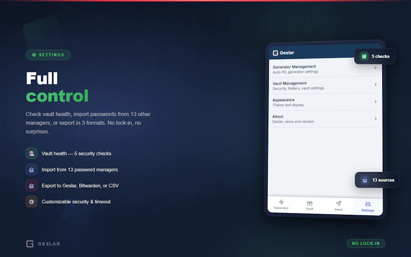 Geslar screenshot 5