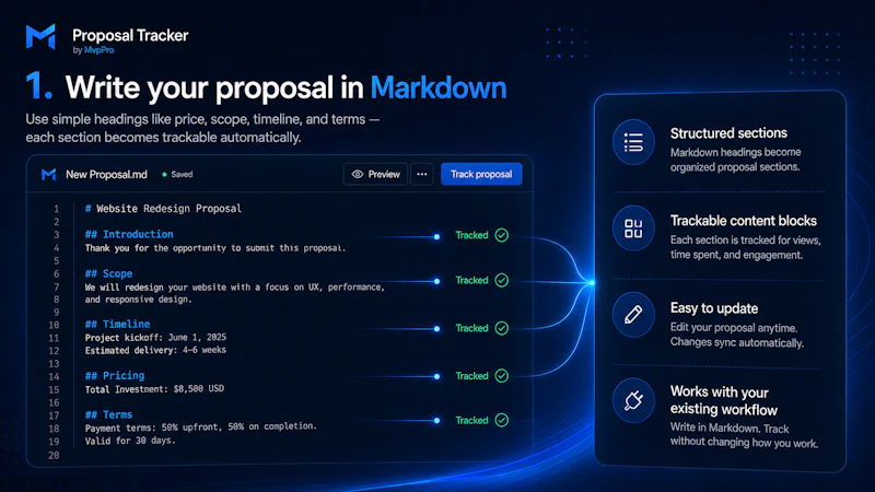 Proposal Tracker by MvpPro screenshot 3