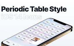 Periodic Table Style iOS 14 Icons media 1