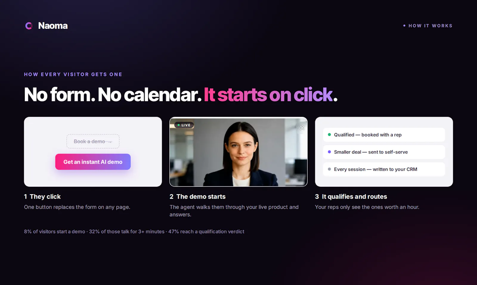 Naoma AI Demo Agent V2 screenshot 3