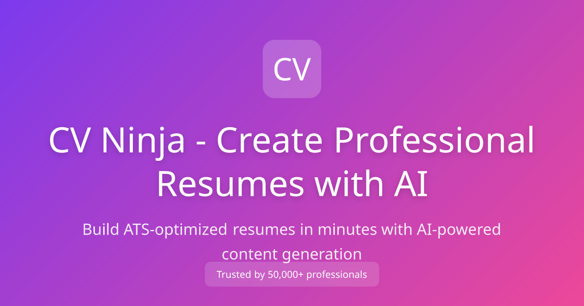CVNinja  gallery image