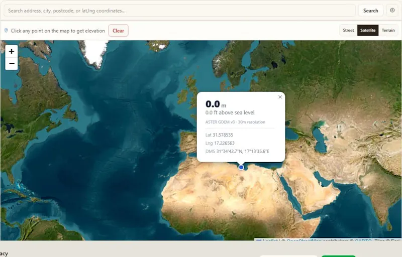 Elevation Finder screenshot 4