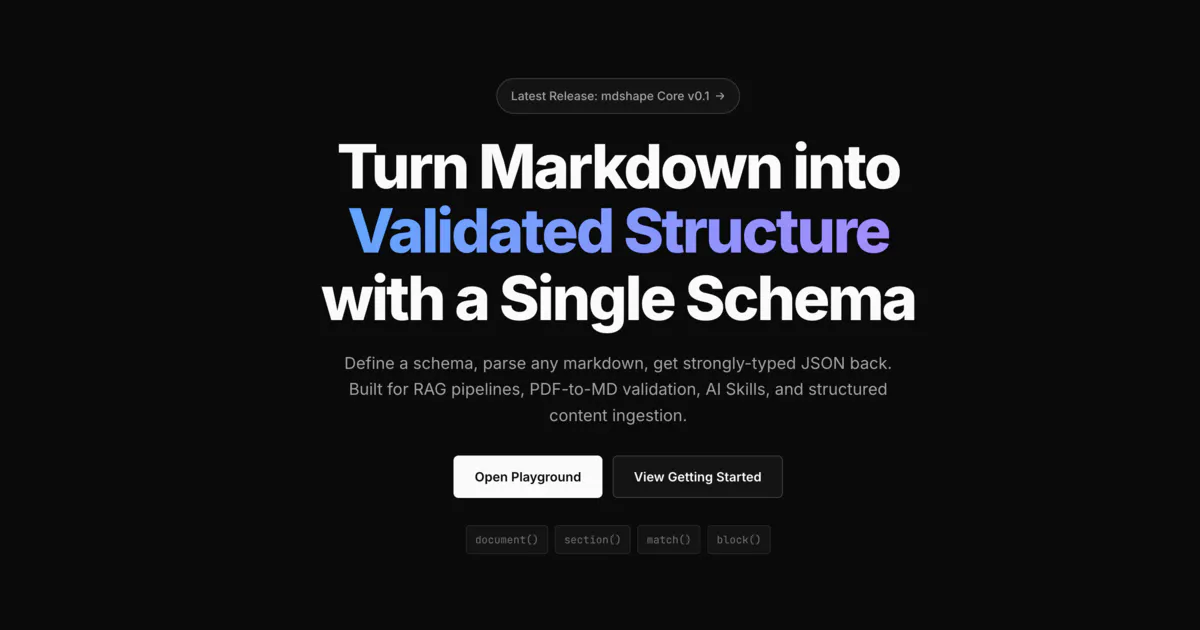 markschema 项目横幅