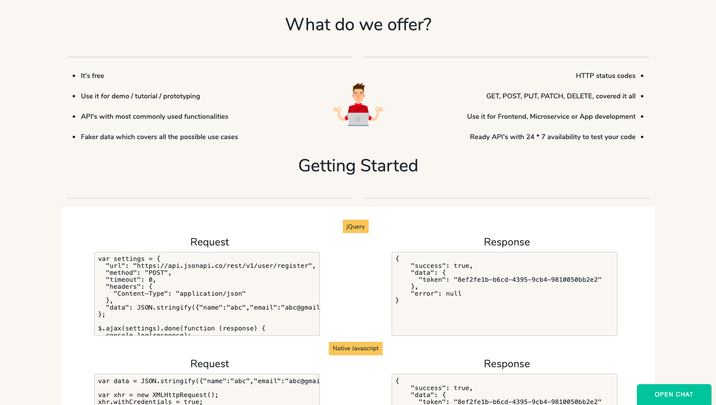 JSON Api gallery image