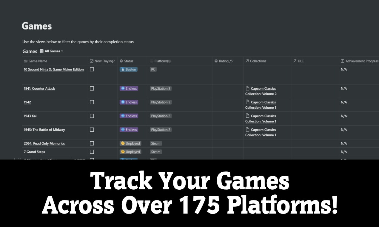 Video Game Library gallery image