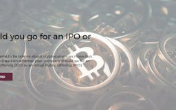 Should I go for an IPO or ICO? media 3