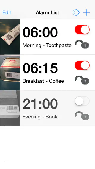Barcode Alarm Clock Image
