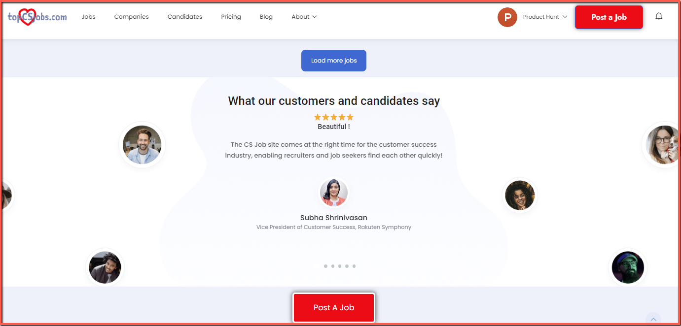 최고의 고객 성공 직업 - Topcsjobs.com은 고객 성공을위한 1 위의 작업 보드입니다 미디어 20