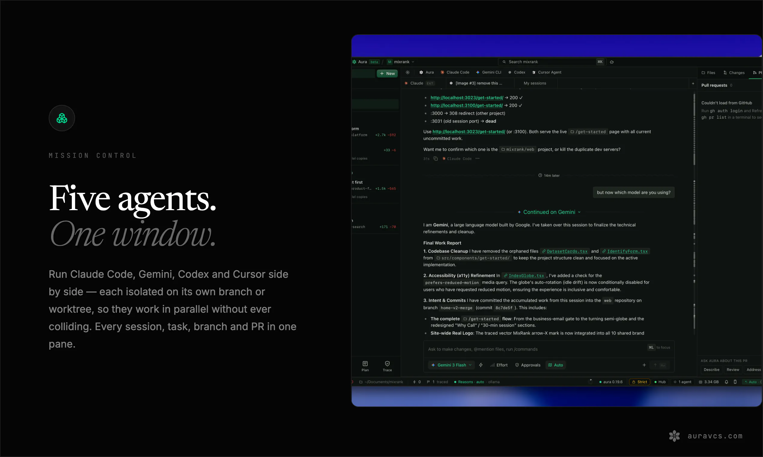 Aura: Agents + Git + Intent Open Source 截图 6