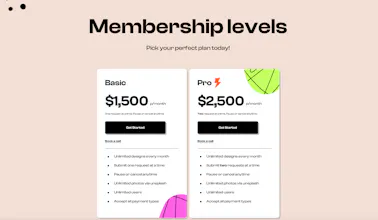 Unlimited design subscription gallery image