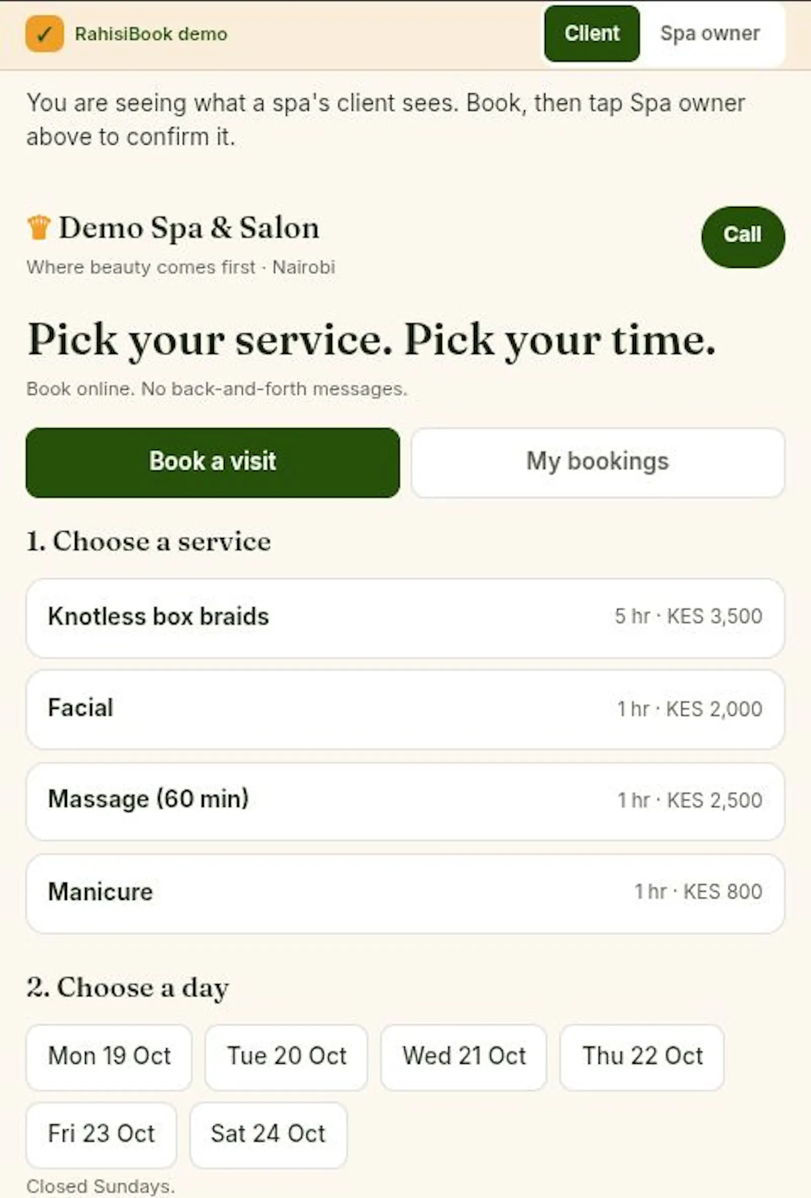 Book with style, book with rahisibook screenshot 4