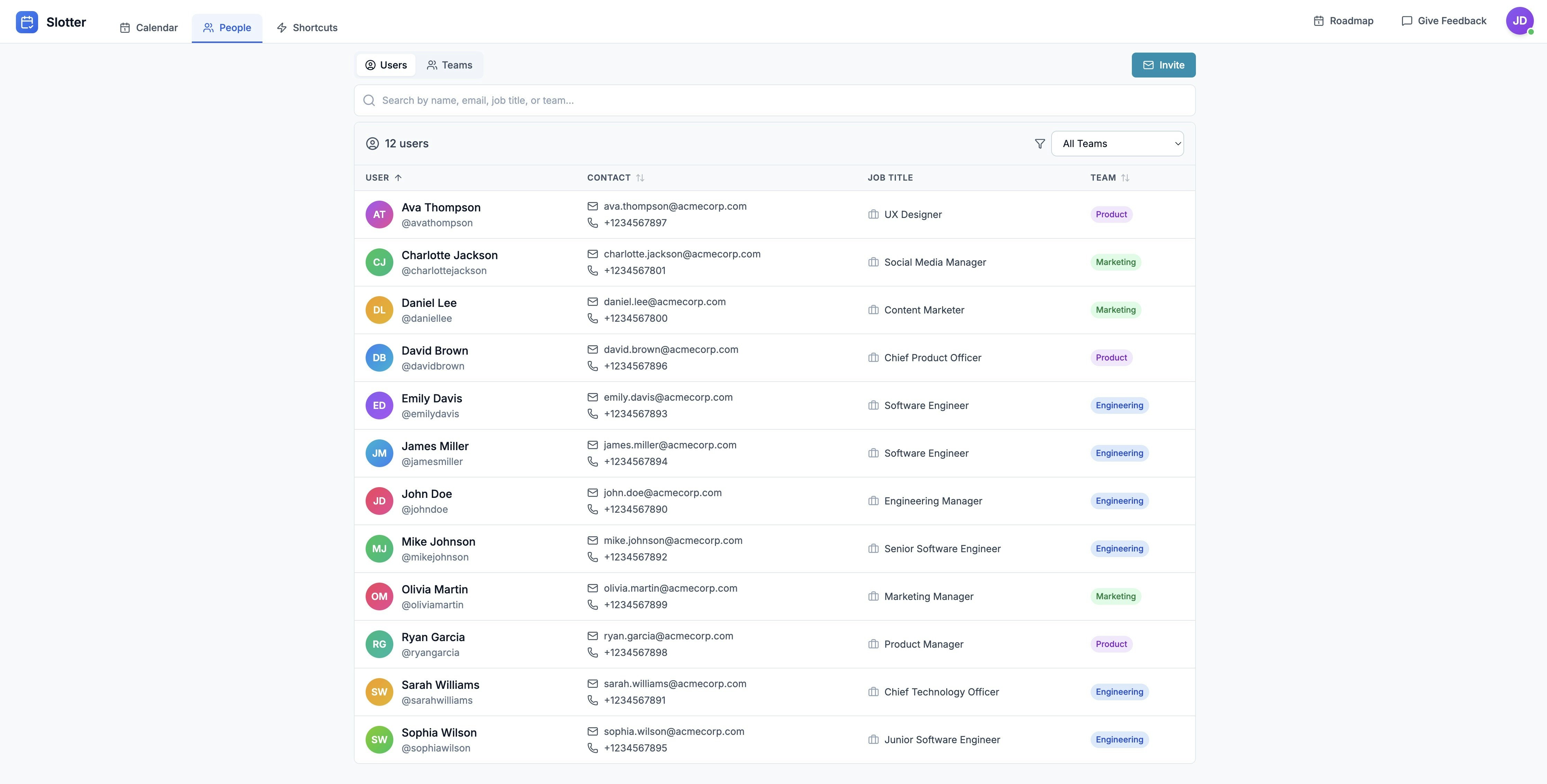 Slotter gallery image