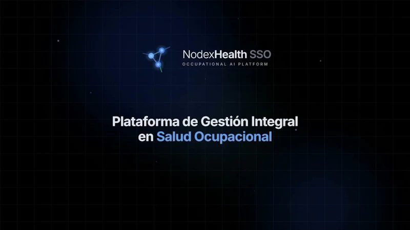 Nodex-Health SSO Occupational AI screenshot 1 (video preview)