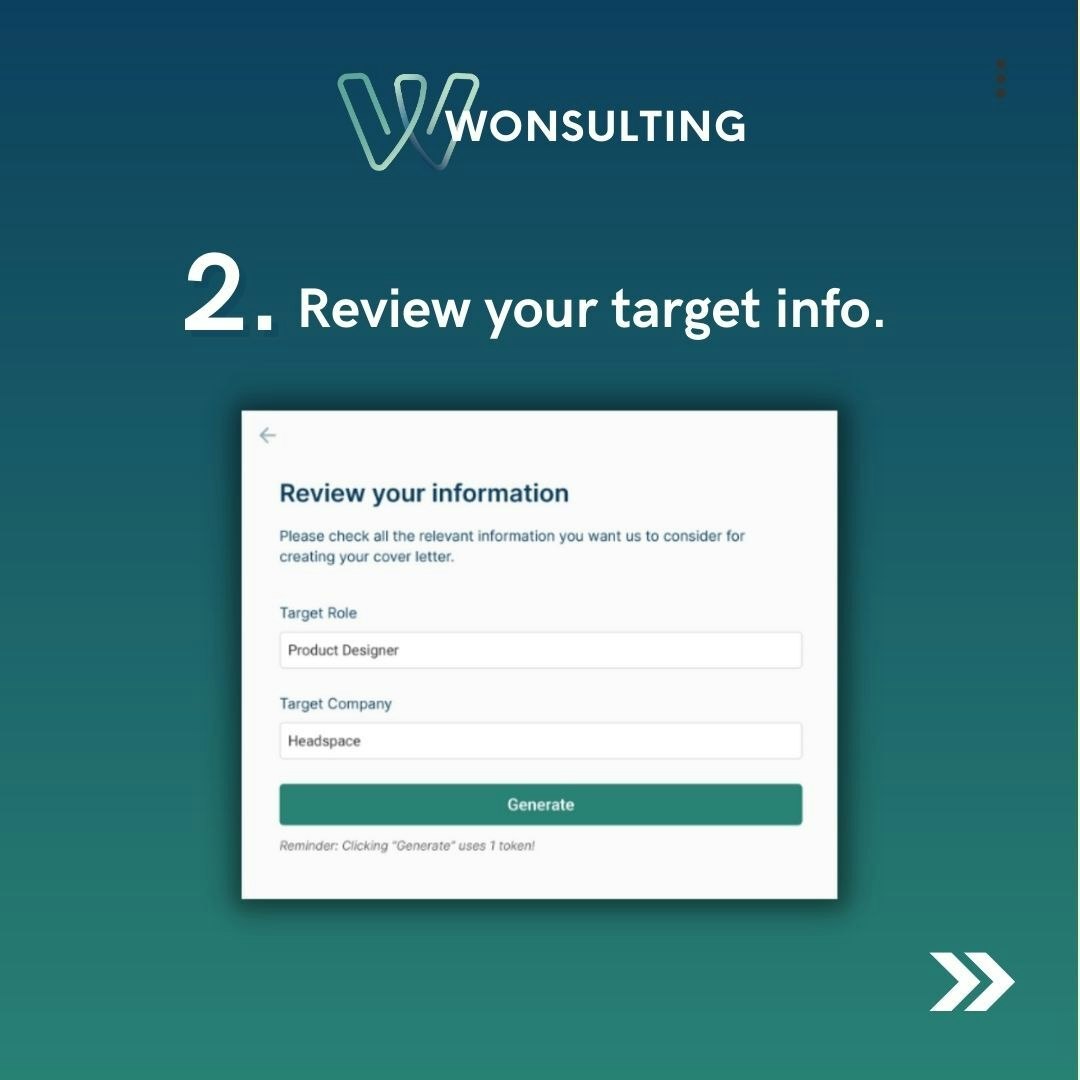 Wonsulting द्वारा कवर लेटरई - हम सभी इसे नफरत करते हैं - इसलिए इसे स्वचालित करें मीडिया 3