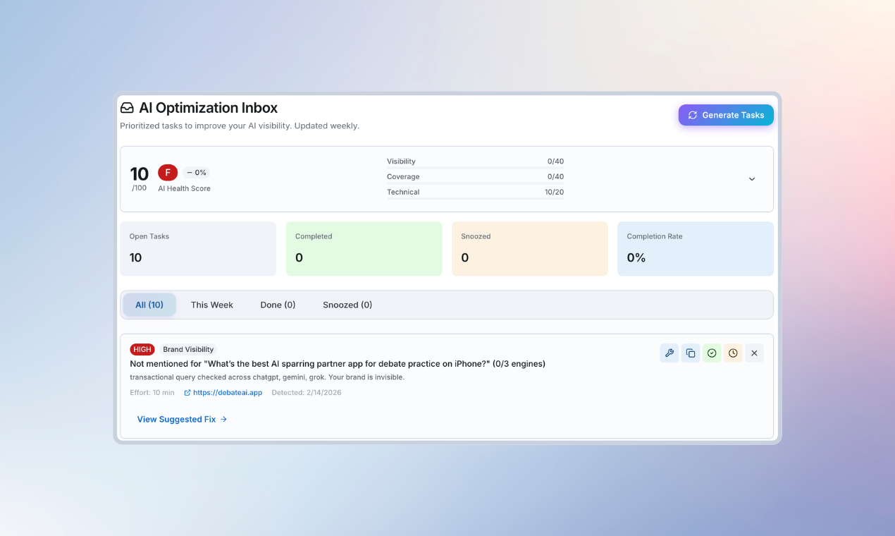 GenieOptimize gallery image