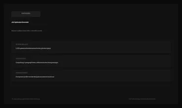 AI Job Application Generator gallery image