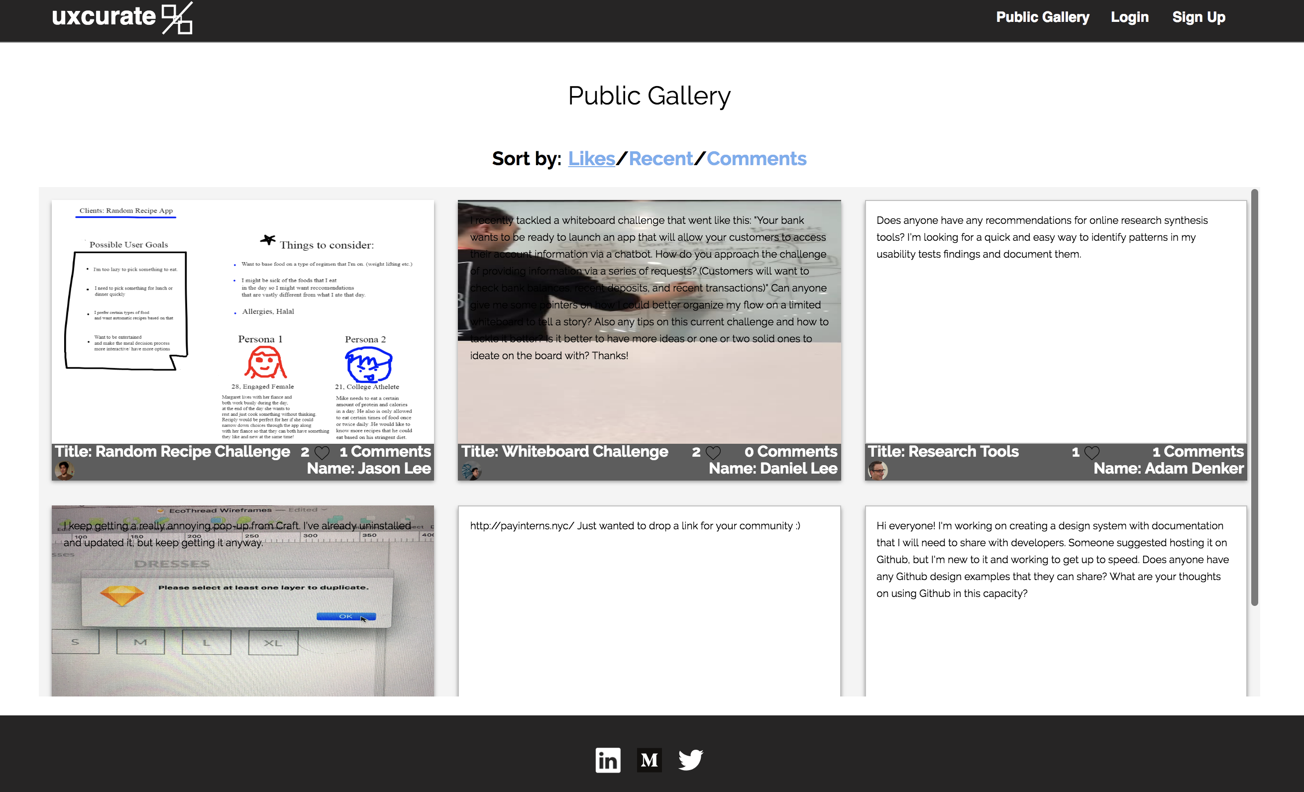 UXCurate gallery image