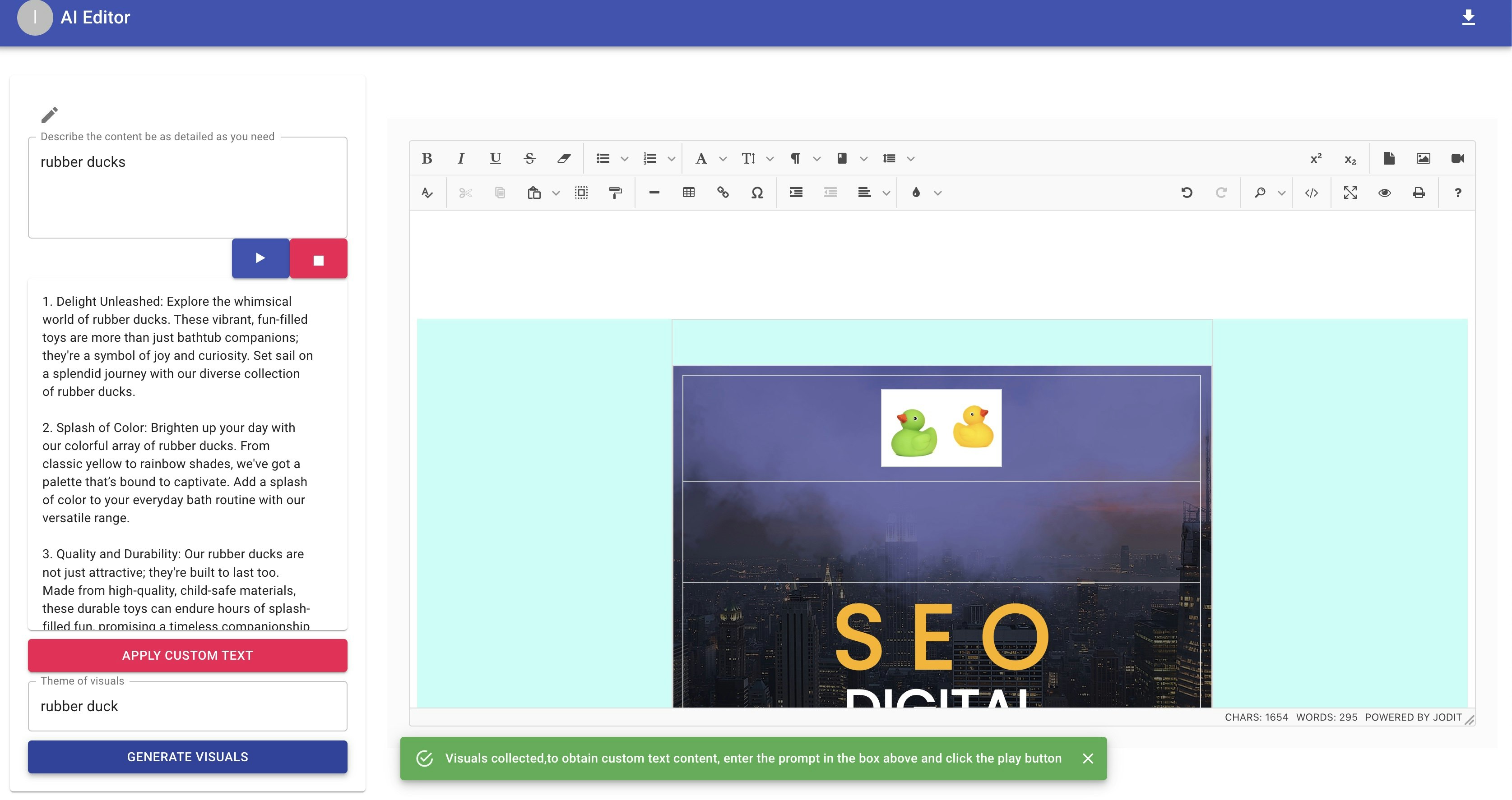 लूप - Mailchimp जेनेरिक एआई मीडिया 2
