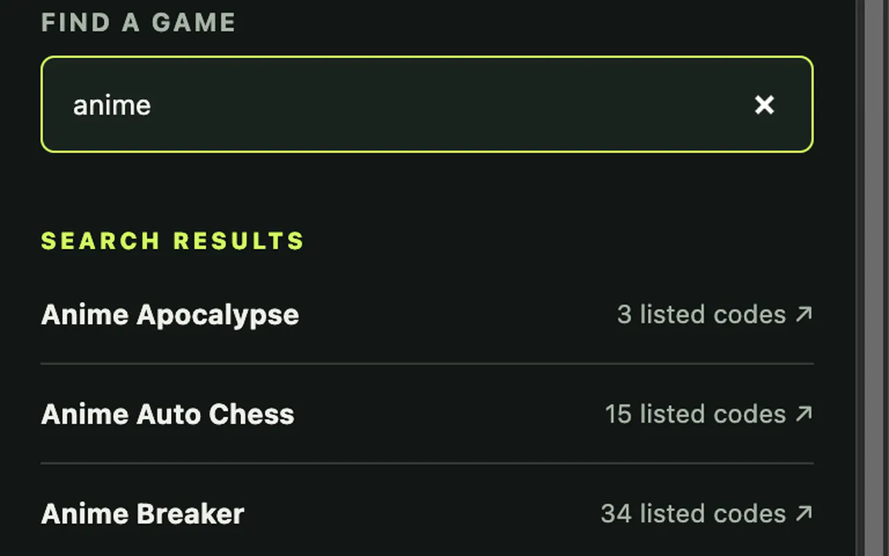 Game Code Finder gallery image