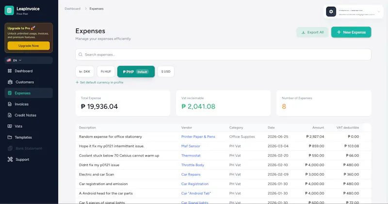 LeapInvoice — Invoicing as it should be screenshot 4