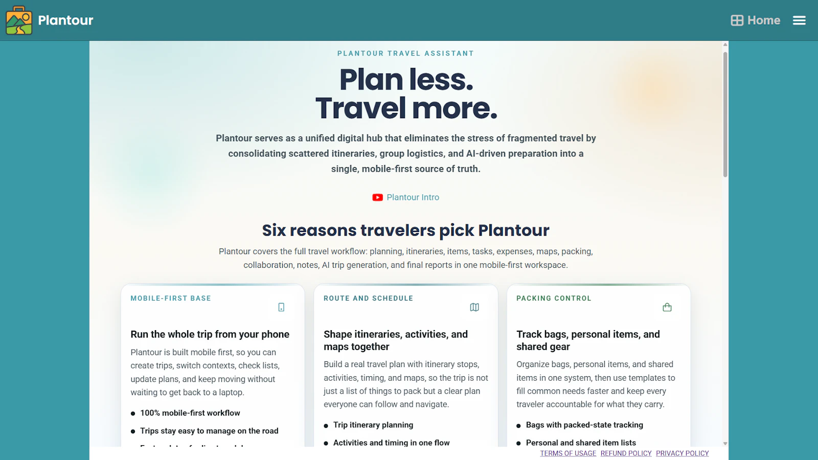 Plantour screenshot 3