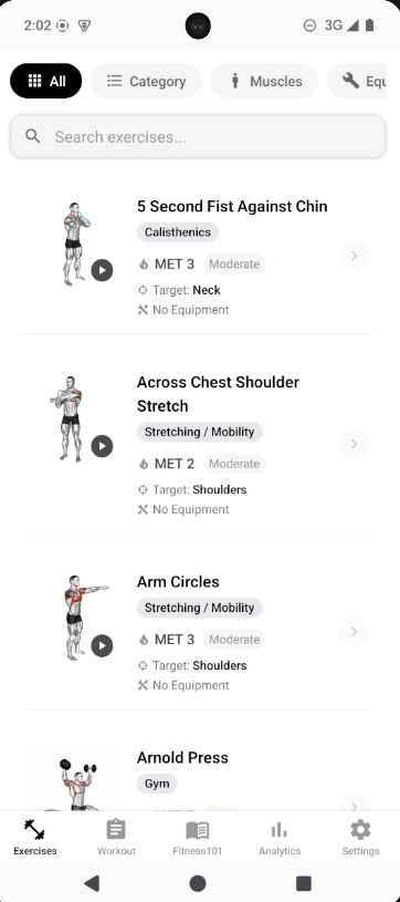Hayal Fitness App gallery image