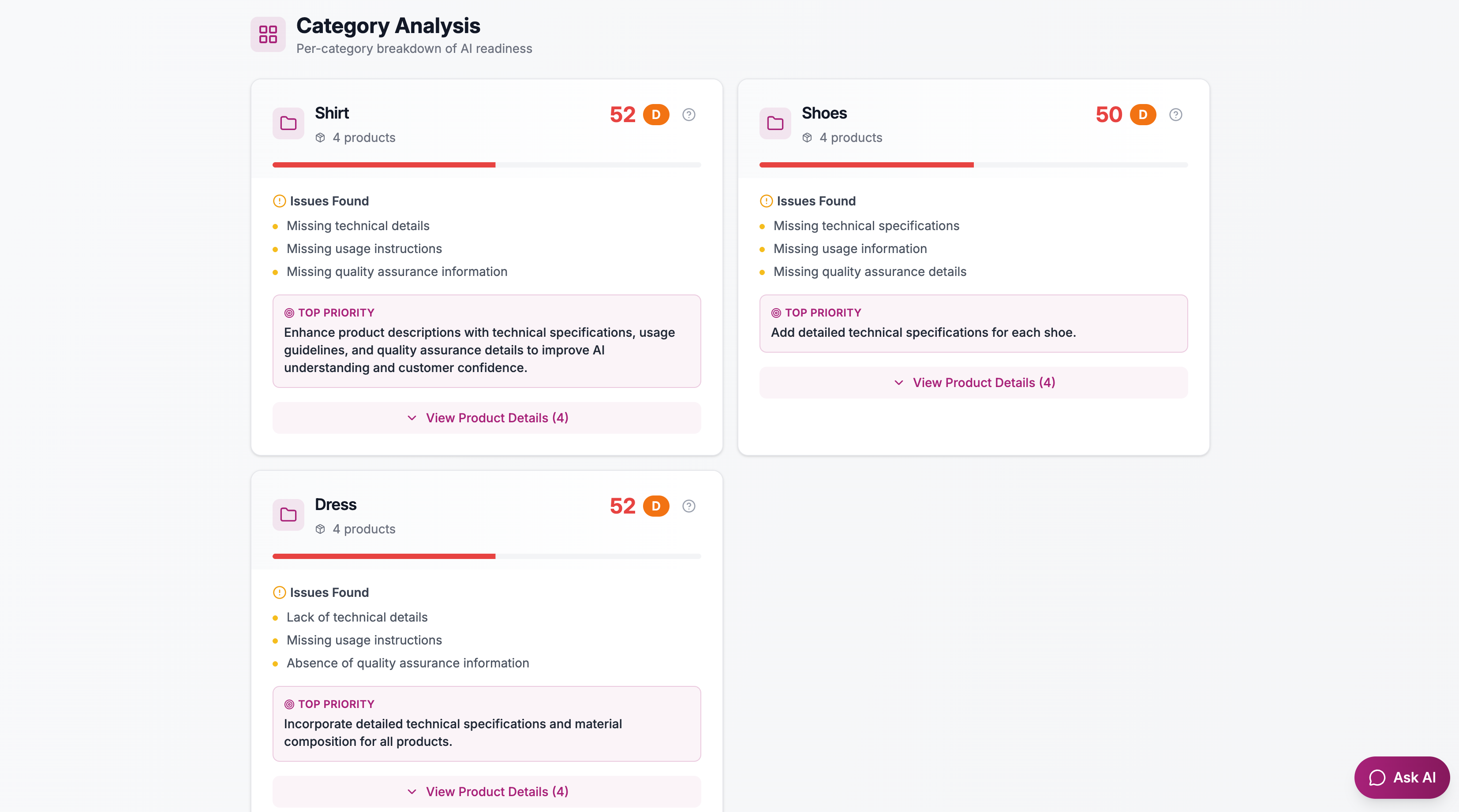 Recomaze GEO Audit gallery image