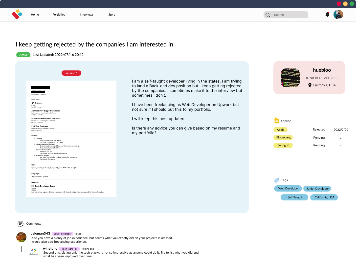 Vegafolio - Ver carteras de desarrolladores categorizadas por empresas media 1