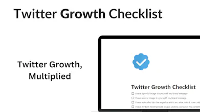 Twitter Growth Checklist gallery image